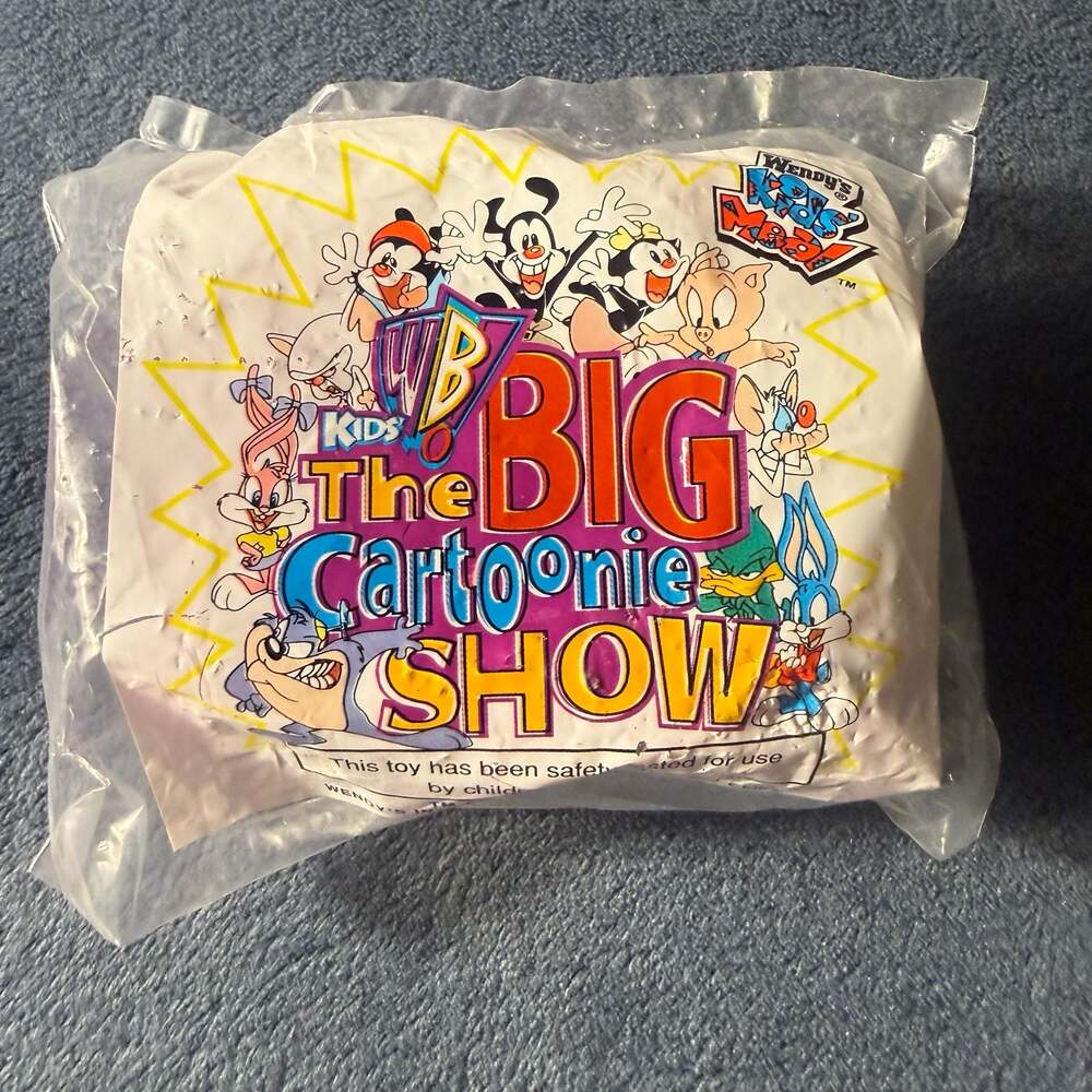 Vintage 1999 Wendy's Kids Meal Toy The Big Cartoonie Show WB Animaniacs Train